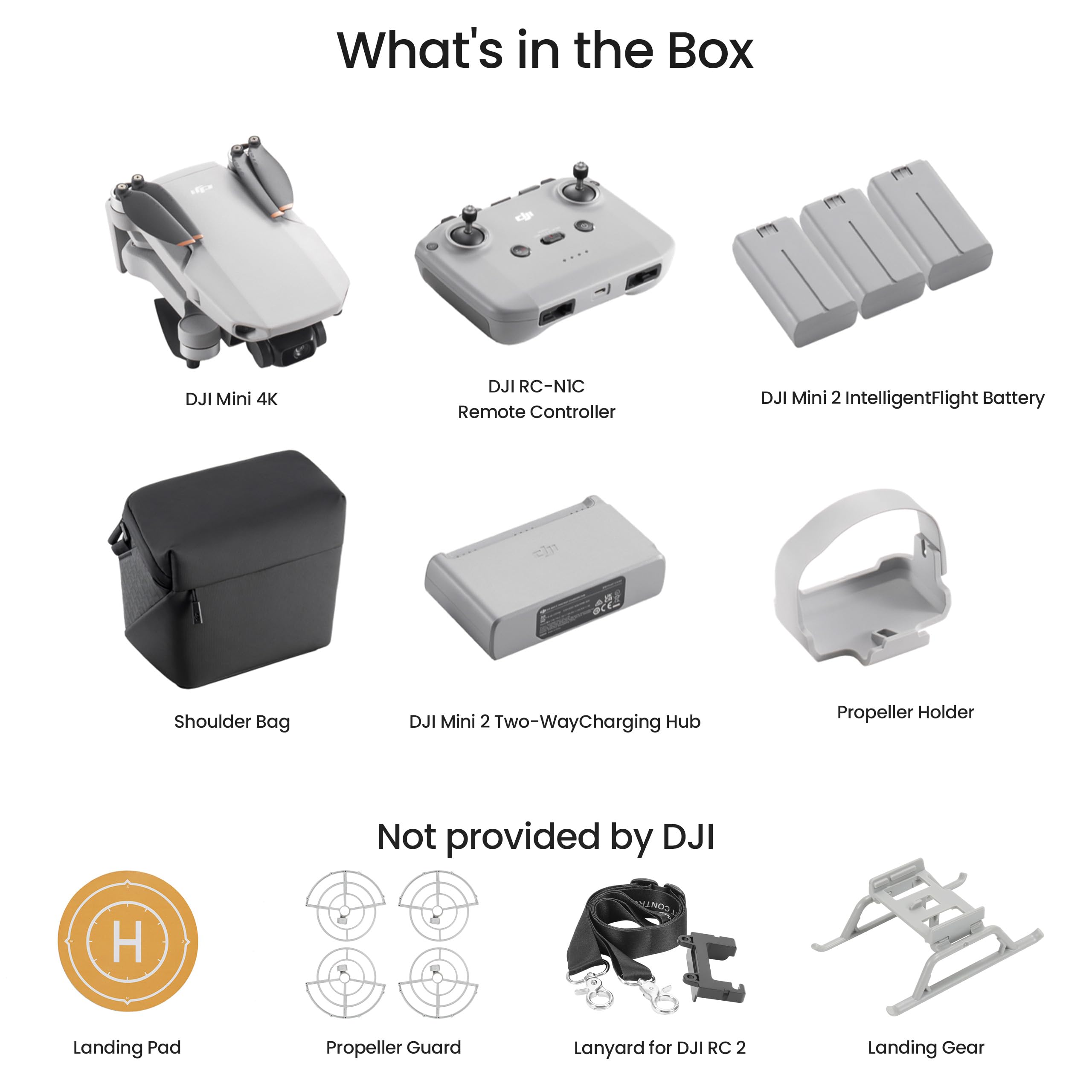 Amazon.com: DJI Mini 4K Fly More Combo, Drone with 4K UHD Camera